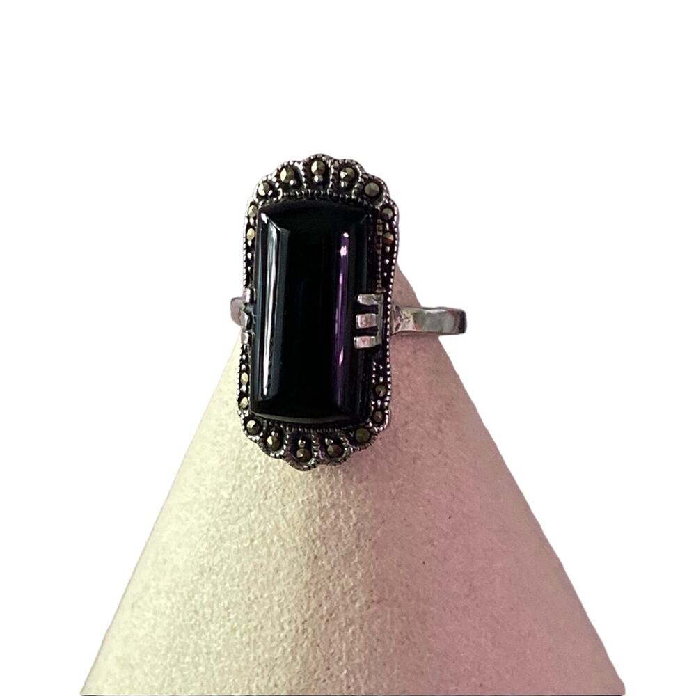 Judith Jack Sterling Silver Ring Size 6.5